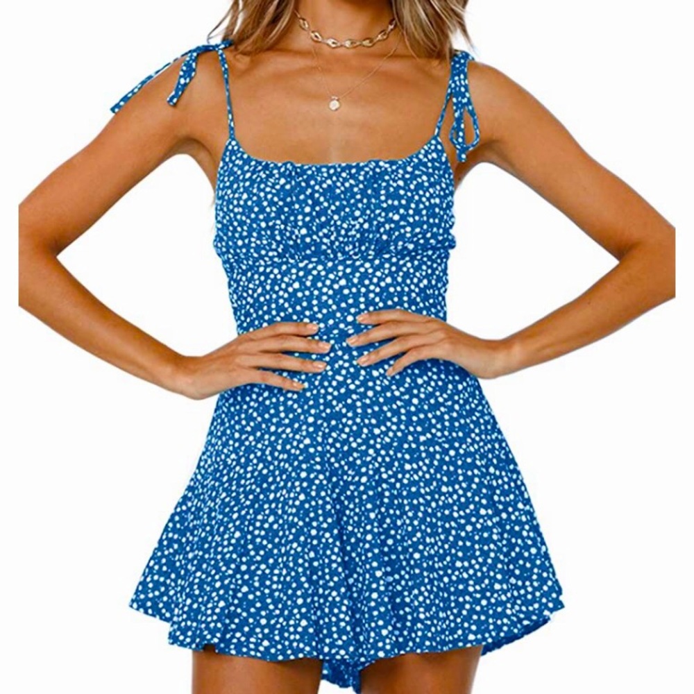 Blue Romper / Jumpsuit